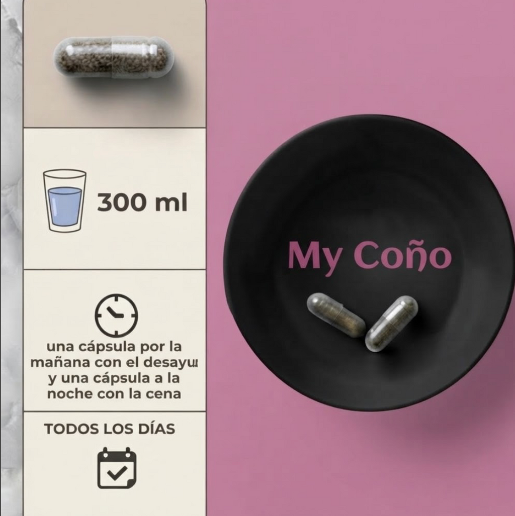 Suplemento My Coño D-Manosa Arándano Probióticos 60 Caps