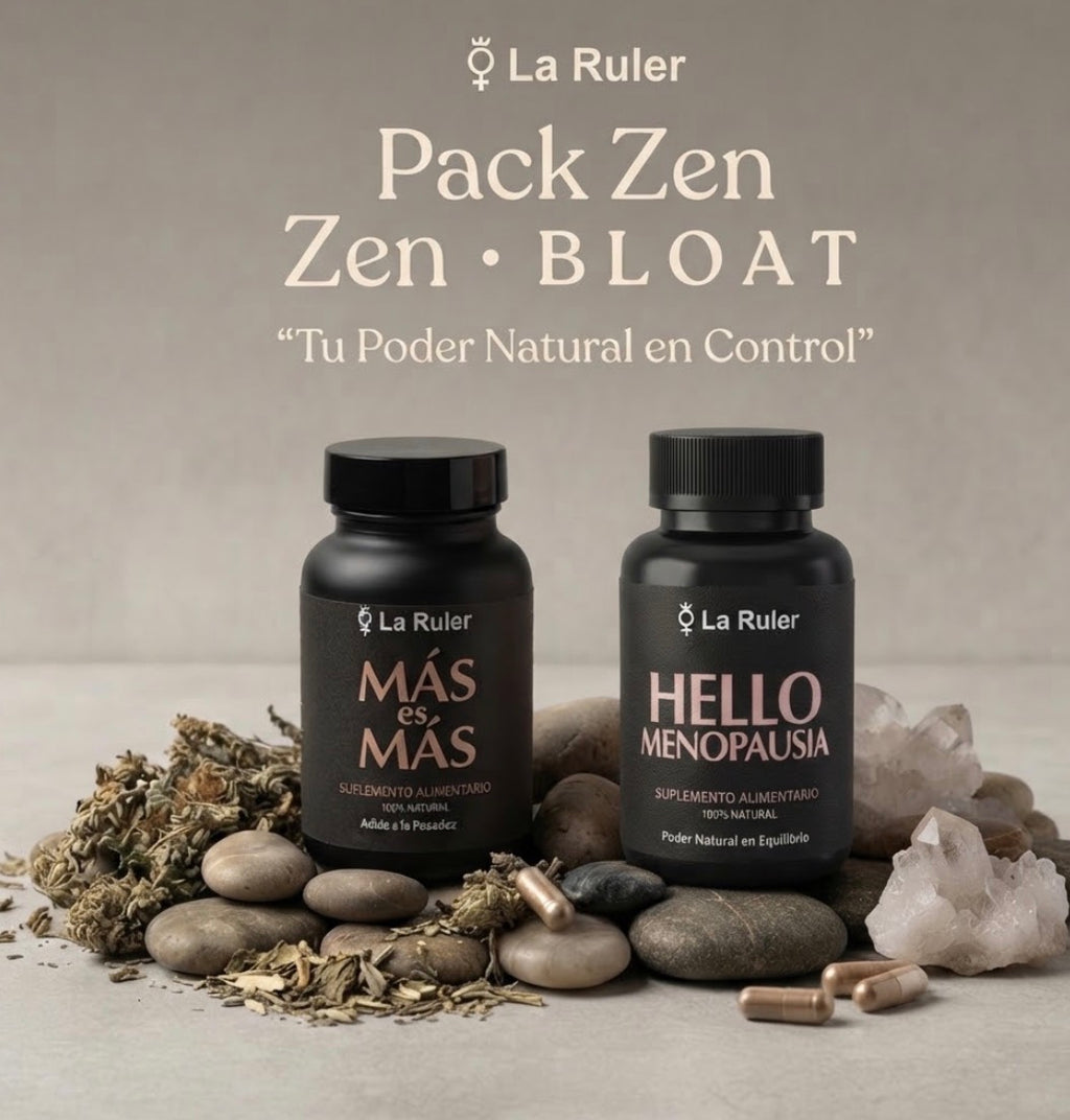 Pack Zen Bloat Hello Menopausia Mas Es Mas Melena 120 Cap