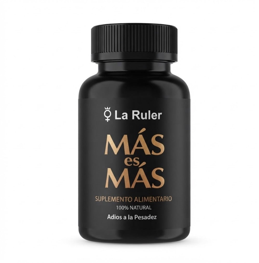 Suplemento Más Es Más Melena De León Adaptógenos Enfoque 60 Cap