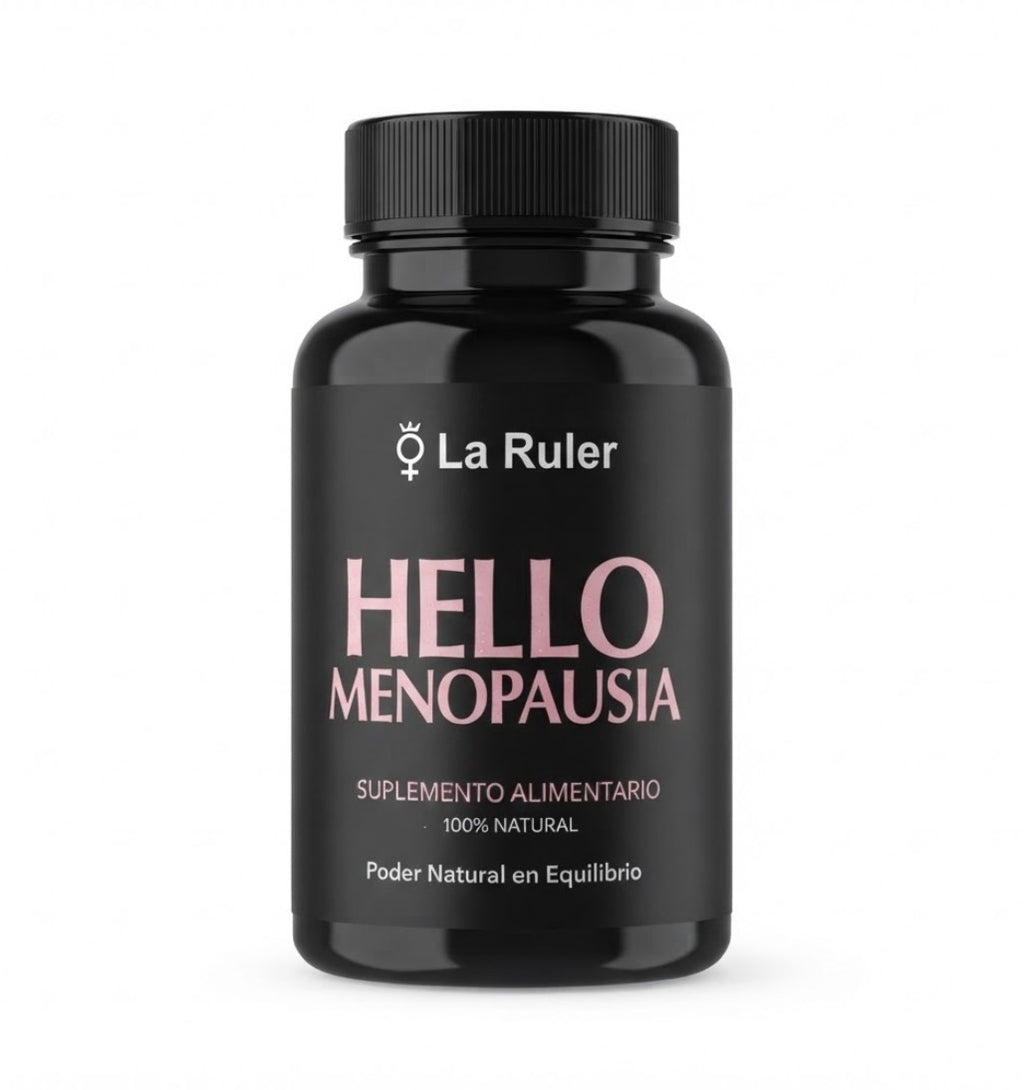 Suplemento Hello Menopausia Ashwagandha Magnesio 60 Cap
