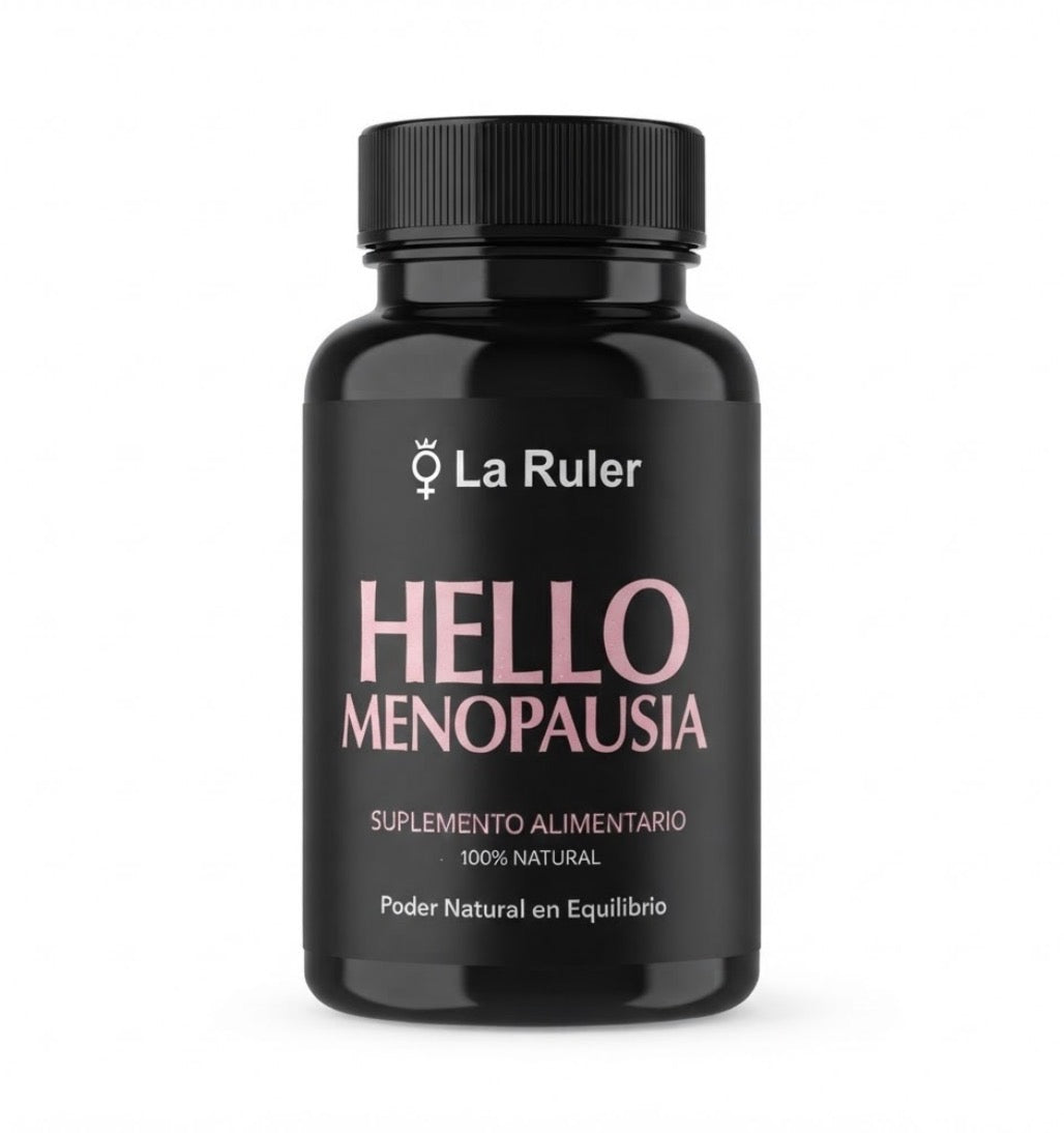 Suplemento Hello Menopausia Ashwagandha Magnesio 60 Cap