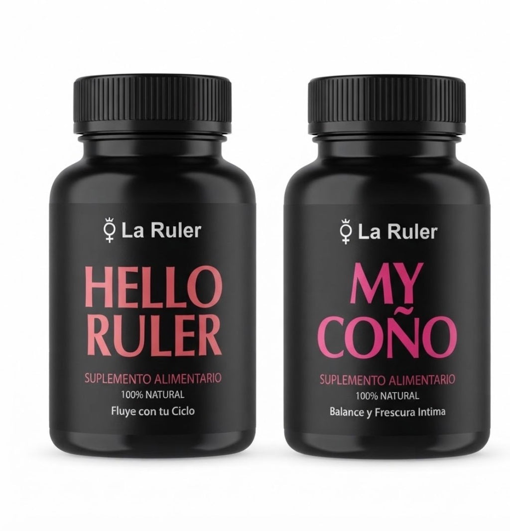 Hello Ruler Vital Pack My Coño Vitex D-Mannose Magnesium 120 Cap