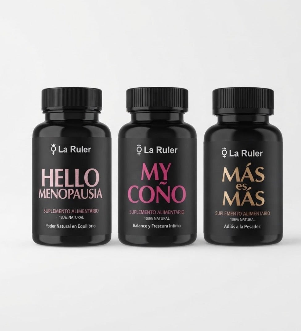 Pack Moonglow | Hello Menopausia + Más es Más + My Coño 180 Caps